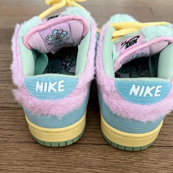 Nike Pastel Kids Sneakers - Blue, Pink, Yellow - Picture 7 of 9